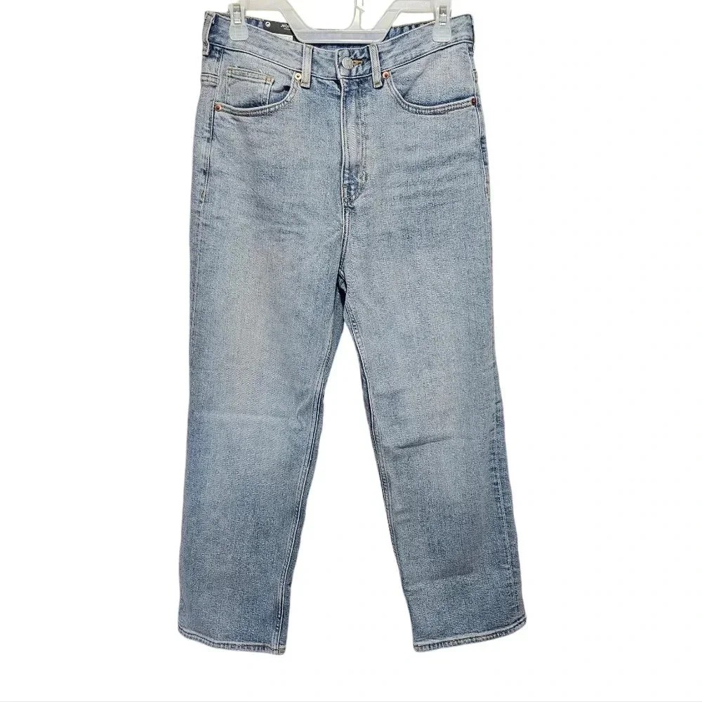 Monki Zami High Waist Straight Leg‎ Jeans Size 29 New